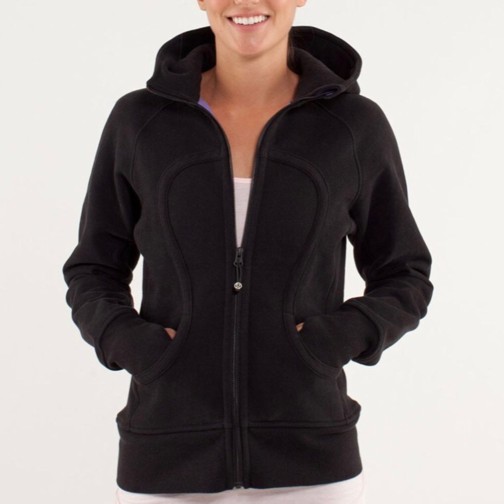 Black Lululemon Scuba Hoodie 8